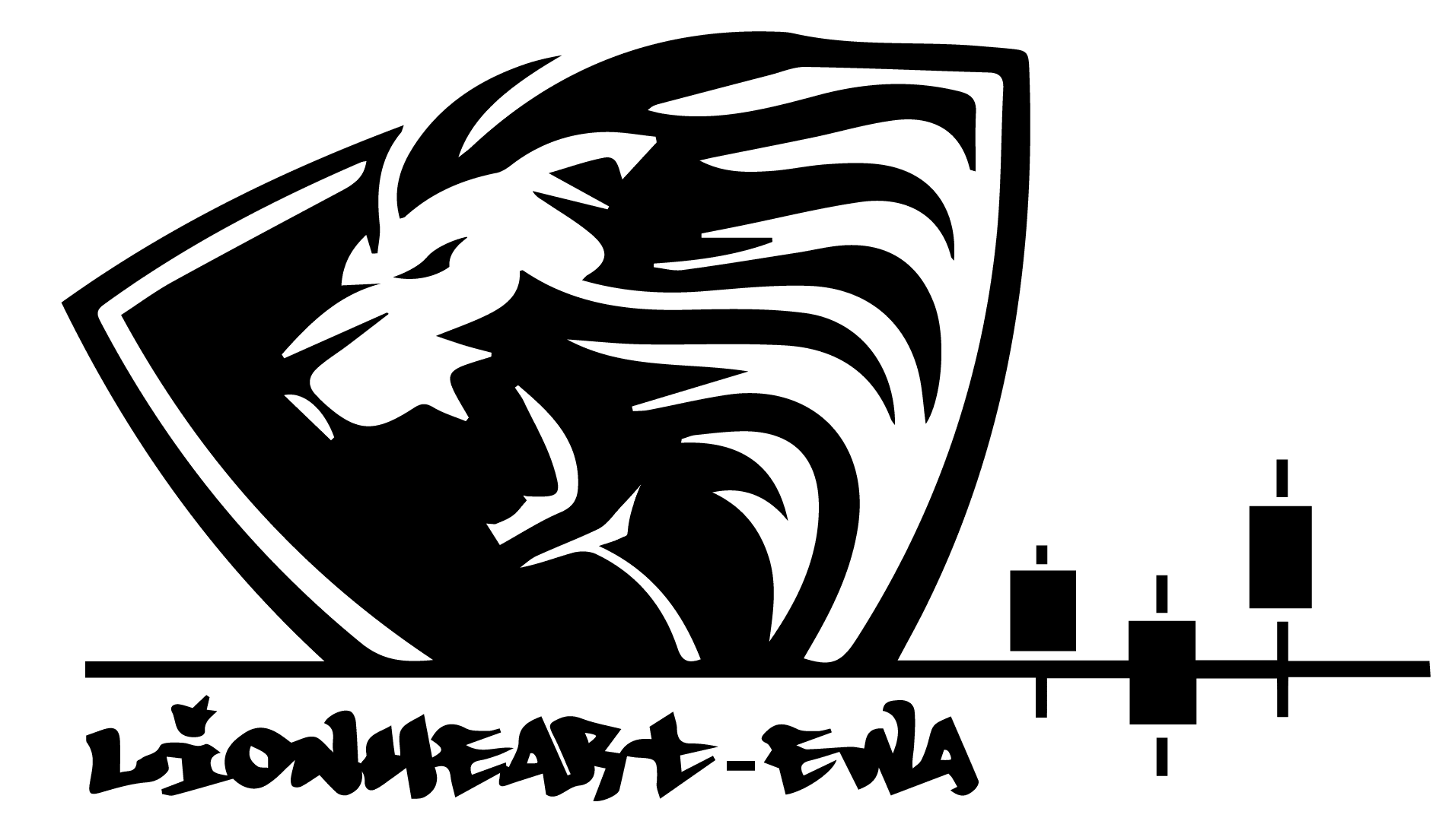 Lionheart-EWA Candlestick Logo